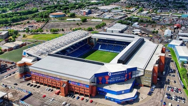 Sân Ibrox, nơi diễn ra các trận đấu của Rangers F.C.